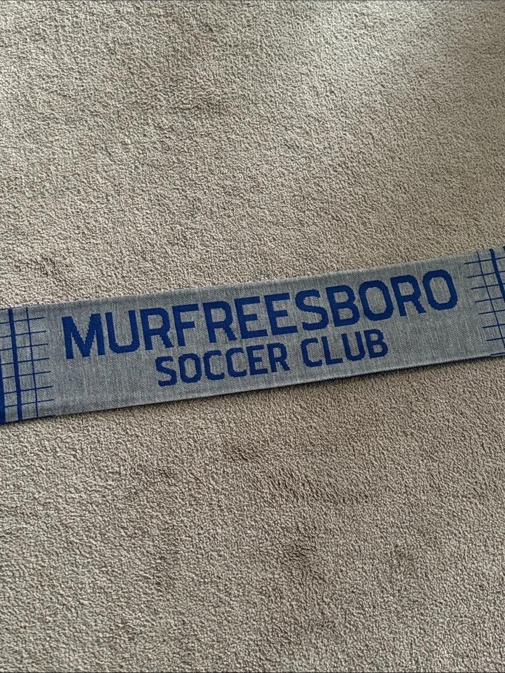 Murfreesboro Strikers Soccer Club  Fan Stadium Scarf!